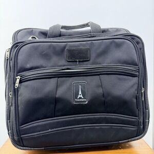 Travelpro Crew 5 Rolling Pilot Flight Bag Underseat Carry On Luggage Organizer